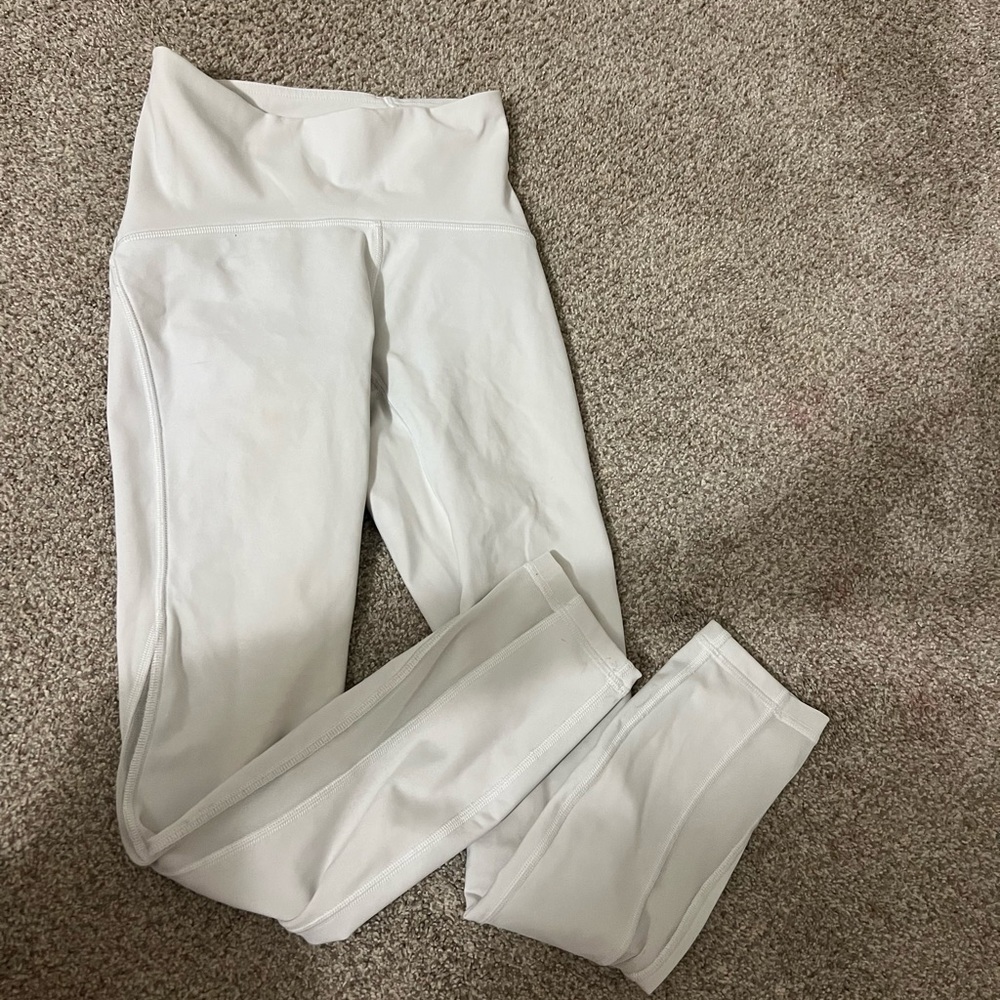 Lululemon White align leggings size 0